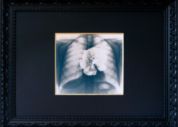 Sans titre, Technique mixte (cyanotype viré, peinture acrylique) sur papier aquarelle Arches grain fin 300g/m2, taille diverse, 2024, pièce unique ecumeDesJours